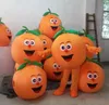 2017 venda direta Da Fábrica de Frutas traje da mascote Abóbora Da Apple lemon melancia traje dos desenhos animados para adultos crianças tamanho partido fancy dress