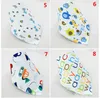 Baby Bibs Burp Cloths Newborn Saliva Towel Pinafore Bandana Infant Cotton Bavoir Cartoon Scarf for Child IB347