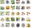 Fits pandora silver plated charms Big Hole Loose beads with Crystal For European DIY Charm Bracelet Jewelry 500pcs mix shippi233M