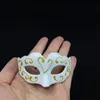 Mini Máscaras bonito da novidade partido do presente Decoração Carnival Masquerade Party Pequenas Máscaras misturar o envio gratuito de cor