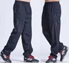 Gros-2016 Nouveau Pantalon Respirant À Séchage Rapide Hommes Taille Élastique Hommes Pantalon Exercice Pantalon De Survêtement Pantalon Décontracté