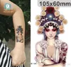Autoadesivi impermeabili del tatuaggio 3D di vendita calda disegno variopinto Tatuaggi temporanei Foil Decal Fashion Body Art Tatuaggi Flash misto all'ingrosso