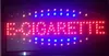 Direct selling led e-cigarette shop neon sign custom graphics semi-outdoor flashing 10X19 inch e-cigarette store sign of led