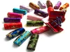 100pcslot Retro Ny läppstiftbrokad broderad blommesdesignhållare med spegel kosmetiska väskor multicolors fall4212282
