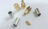 1000pcs x brass SMA Male Plug Straight Crimp for RG58 LMR195 adapter connector