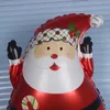 Ny söt tecknad jul snögubbe Santa Claus aluminiumfolie ballonger Juldekorationer