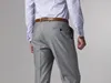 Notched Lapel Bridagroom Tuxedos Side Vent Vent Mens Slim Fit Suits Tre Piece Suit för Blazer Men