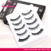 Greatremy 5 Pairs Different Styles Hand-made Makeup Natural Thick Soft Fake Eyelashes for Party and Daily Use