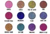 Hot Sale New Cleof Cosmetics Super Glitter Eyeshadow Palett 24 Färger Vattentät Pressad Ögon Skugg Pulver till jul Makeup Gratis DHL