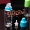 الجملة روز 1500pcs 20ML الزجاجات البلاستيكية E-السائلة زجاجات فارغة القطارة مع العبث يتجلى يفتحها الاطفال كاب رقيقة نصيحة دي إتش إل الحرة