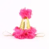 Baby Girls First 1st Birthday Party Hat pannband kaka smash prop foto outfit ny! Girls Crown pannband HJ126