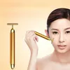 Energy Beauty Bar Slimming Face 24k Gold Vibration Ansiktsskönhet Roller Massager Stick Lift Hud Drawning Wrinkle Stick Bar Face9407196