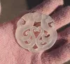 Manual valuable.such handiwork Jade dragon playing a pearl white talisman necklace pendant (round)