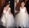 белое платье платья для младшей подружки невесты
