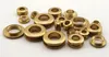 10 pieces brass gas hole screw Threaded nail connection eyelet DIY bag belt part hardware handmade buckle