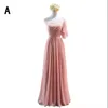 Sexy country dama de honra vestidos longo v pescoço feito personalizado de lace-up de volta festa de casamento desgaste barato dama de honra vestidos