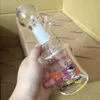 Dunkin dabs amerikanska körningar på dabs mini två funktion klar mini bubbler glas mini hookah 14mm vattenrör oljeplatta bong