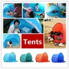 Ship 3-6 Days Summer Hiking Tents Outdoors Camping Shelters for 2-3 People UV Protection 30+ Tent for Beach Travel Lawn Family Party