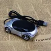 Nowa Fashion Sports Car Shape USB Wired Mouse Myszy Myszy 1600DPI Optical Gaming Mysz Myszy do komputera PC Laptopy