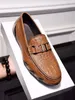 Новая мода натуральная кожа обувь для мужчин Бизнес мужская платье Бизнес Офис оксфорды страус шаблон обувь