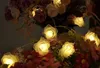 로맨틱 3m 30 LED 로즈 문자열 요정 조명 배터리 운영 꽃 웨딩 파티 장식 조명 램프