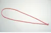 100pcs / lot silke nceklace cord wire smycken fynd komponenter för DIY Craft present 18inch WC8