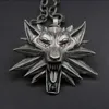 Collier à tête de loup pendentif en gros