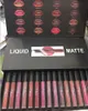 16 لونًا /مجموعة شفاه Matt Lip Gloss Beauty Liquid Make Up مقاومة للماء طويلة الأمد Lipgloss Trophy أيقونة Vixen 1Set