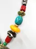 18'' Ethnic Tibetan Silver JEWELRY Turquoise Amber Necklace Pendant agate Bead oyzz-0012