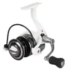 Esca Casting Reel Superior Qualità Bianco Metallo Bianco Rinnovamento Pesca Bobine Spool Reust Bobina 13 +1 BB