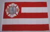 Bannière de drapeau du service d'incendie de New York de 0,9 x 1,5 m pour une utilisation en extérieur et en intérieur.