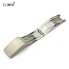 Stainless Steel Watch band 10mm 14mm 16mm new Strap Deployments Clasp Buckle8921285