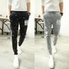 Оптовая новая мода напечатанные мужчины Jogger Dance Sportwear Skinsy Harem брюки брюки спортивные брюки брюки горячие л4