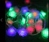 Romantische 3 m lange 30 LED-Rosen-Lichterkette, batteriebetrieben, für Blumen, Hochzeit, Party, Dekoration, Lichter, Lampe