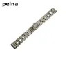 Fivela de 20 mm 18mm T91 Watch Band PRS 516 Racing Series em aço inoxidável Band2935