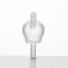 Lot de 2 ! 4 MM 5 MM d'épaisseur Quartz Banger Nail + nouveau bouchon de quartz de style paille, 10 mm, 14,4 mm 18,8 mm mâle femelle