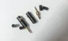 2 uds chapado en oro 2,5mm estéreo macho reparación auriculares Jack enchufe Audio soldadura
