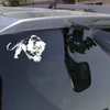 19.5 * 13.6cm Fiery Wild Panther Jakt Car Body Decal Car Stickers Motorcykel Dekorationer Svart / Silver C9-2149