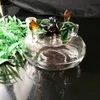 Flower bed glass hookah pot , Wholesale Glass Bongs Accessories, Water Pipe Smoking, Free Shipping