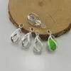 10 pièces de décoration en spirale, pendentif cage de perles en argent plaqué or, ajoutez votre propre pierre de perle pour le rendre plus attrayant 1650258