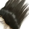 Virgin Malaysian Human Hair Silky Straight Silk Base Lace Frontal Blekt Knots Billiga Silkbasör Öron Till Ear Full Lace Frontal Stängning 13x4