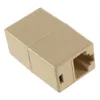 8P8C RJ45 أنثى إلى RJ45 أنثى لـ CAT5 Network Cable Compter Adapter Extender Clop Coupler Joiner Joiner Acplers