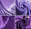 Silk fabric wedding backdrop Width 150CM (59") Satin Fabric Decoration Solid Color Cloth/Performance Clothing Fabrics Clothing Lining MYY