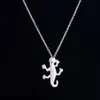Горячие продажи хиппи шикарный геккон кулон падение ожерелье богемной моды женщин Neclaces 2016 МС тонкий ожерелье