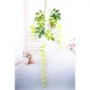 105 cm Artificial Wisteria Flower Ny lång typ Silk Flower Vine Fake Plant Wedding Window Diy Decoration for Home El Shop Decor2866359