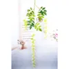 105CM Artificial Wisteria Flower New Long Type Silk Flower Vine Fake Plant Wedding Window DIY Decoration for Home el Shop Decor2866359