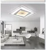 ultrathin Acrylic ceiling lights dimmible led chandeliers luminaria abajur Square Rectangle modern ceiling light living room lamps fixture