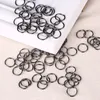 Ganze 500 g, die meisten ca. 80.000 Stück, Los 4 mm, 5 mm, 6 mm, 7 mm, 8 mm, 10 mm, 12 mm, 14 mm, 16 mm, offener Biegering, geteilter Ring-Verbinder, DIY-Schmuck a1292881