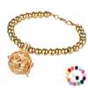 bracelet en médaillon d'or