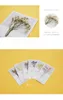 11 stilar Koreanska torkade blommor hälsningskort till julbröllop födelsedagsfest dekorationer Presentkort DIY Handgjorda inbjudningskort